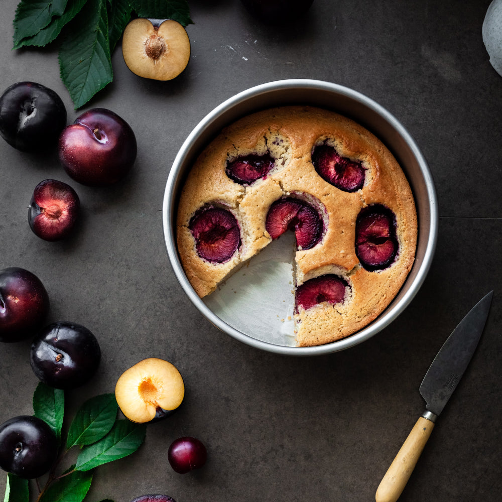 Plum Dimple Cake