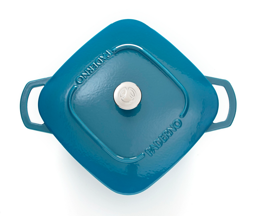 PADERNO Dutch Oven 6.5 Quarts, Teal